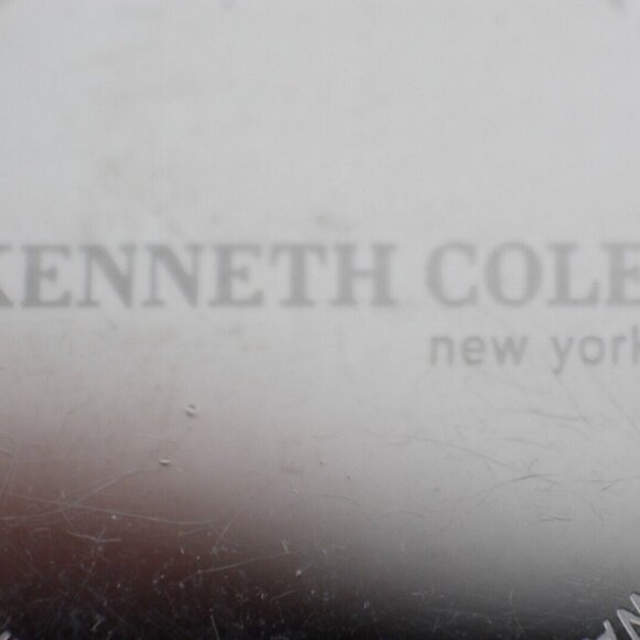 Kenneth Cole NY Sz 9in Black Leather Band Stainless Steel U-54-03-KC11993 Watch - Picture 3 of 6